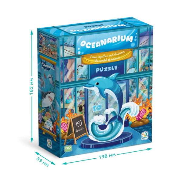 Дитячий віммельпазл "Музей Океанаріум" 300641, 150 елементів (300641)