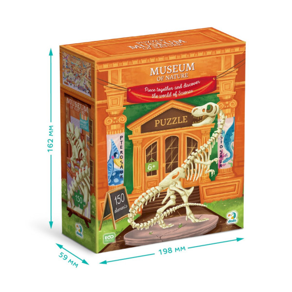 Дитячий віммельпазл "Музей Природи" 300639, 150 елементів (300639)