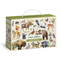 Дитячий пазл Монтессорі "Лісові тварини" 300629, 200 елементів (300629)