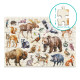 Дитячий пазл Монтессорі "Лісові тварини" 300629, 200 елементів (300629)