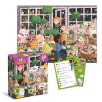 Дитячий пазл Шукай та знаходь "Квітуча весна" 300664, 80 елементів (300664)