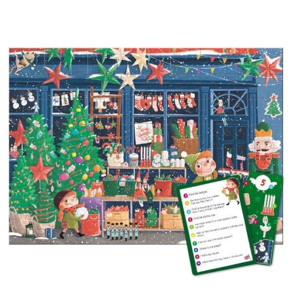Дитячий пазл Шукай та знаходь "Зимові свята" 300663, 80 елементів (300663)