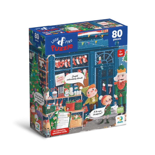 Дитячий пазл Шукай та знаходь "Зимові свята" 300663, 80 елементів (300663)