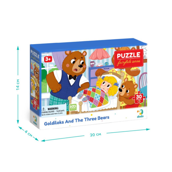 Дитячий пазл "Три ведмеді" 300696, 30 елементів (300696)