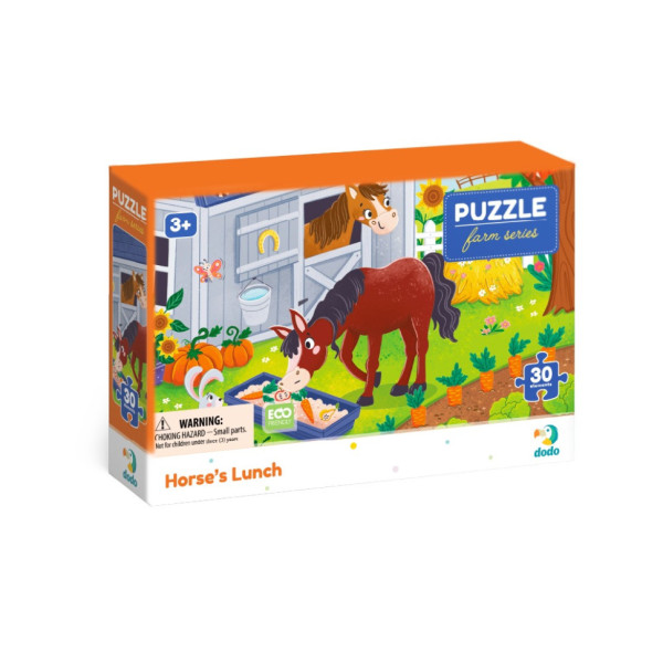 Дитячий пазл "Обід для коника" 300684, 30 елементів (300684)