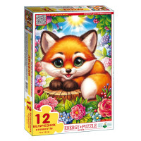 Дитяча гра-пазл "Лисеня" Енергія Плюс 188366, 12 елементів (188366)