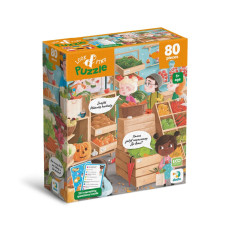 Дитячий пазл Шукай та знаходь "Дарунки осені" 300666, 80 елементів (300666)