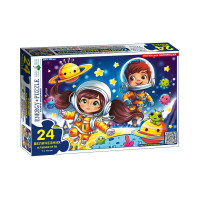 Дитяча гра-пазл "Космічні мандрівники" Енергія Плюс 188410, 24 елементи (188410)