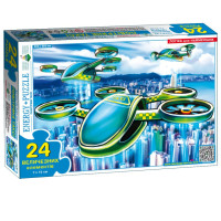 Детская игра-пазл "Воздушное такси" Энергия Плюс 188397, 24 элемента(188397)