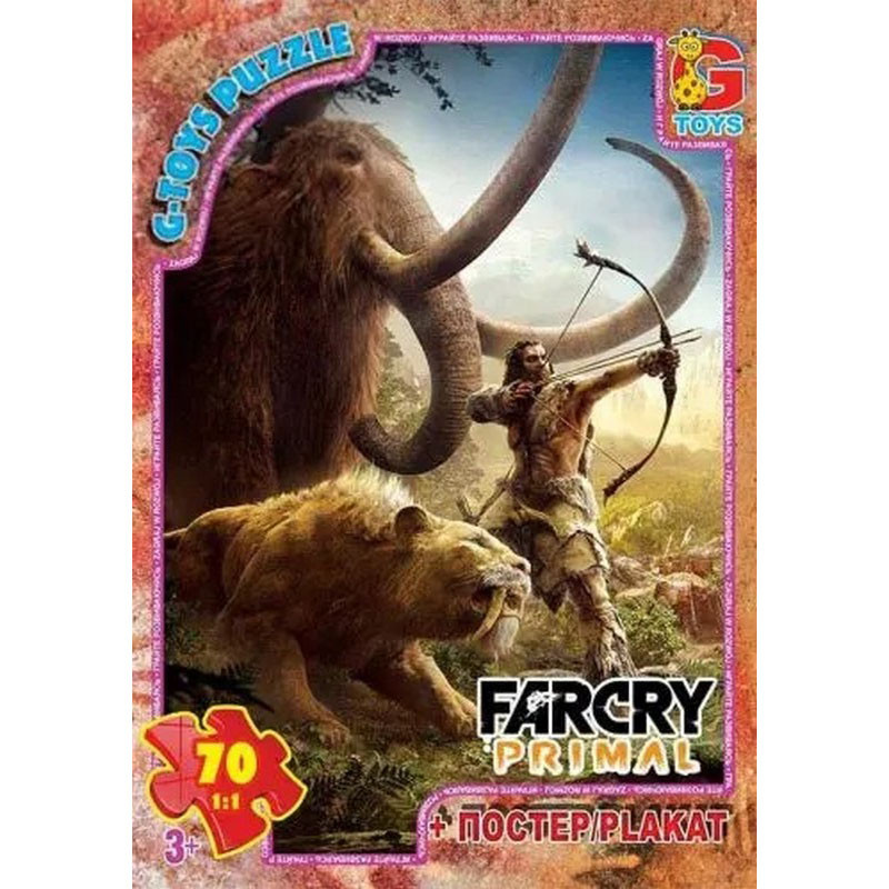 Пазли дитячі "Far Cry. Тваринний світ" FCP01, 70 елементів