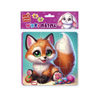 Дитячий м'який пазл "Зайчик та лисичка" VT1102-35, 25 елементів (VT1102-35)