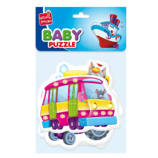 Детские беби пазлы "Машины-помощники" VT1106-78 на укр. языке(VT1106-78)