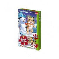 М'які пазли "Рись" S20-09-14, 20 елементів (S20-09-14)