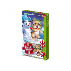 Мягкие пазлы "Рысь" S20-09-14, 20 элементов (S20-09-14)