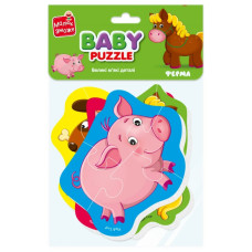 Дитячі бебі пазли "Ферма" VT1106-87 картинки - 4 шт (VT1106-87)