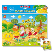 Розвиваючі м'які пазли "Ріпка" VT1102-28 А4, 24 деталі (VT1102-28)