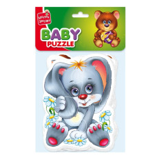 Детские беби пазлы "Лесные жители" VT1106-79 на укр. языке(VT1106-79)