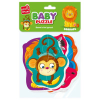 Дитячі бебі пазли "Зоопарк" VT1106-88 картинки - 4 шт (VT1106-88)