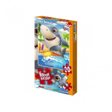 Мягкие пазлы "Акула" S20-09-08, 20 элементов(S20-09-08)
