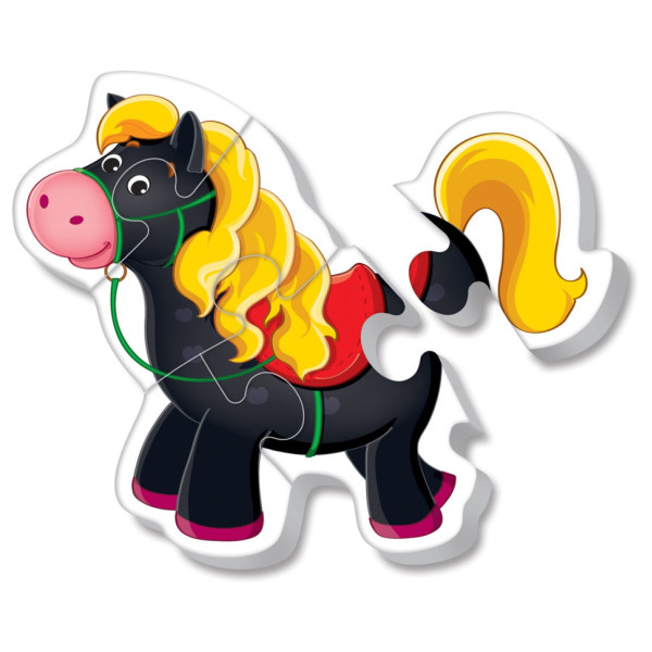 Дитячі бебі пазли "Ферма" VT1106-86 картинки - 4 шт (VT1106-86)