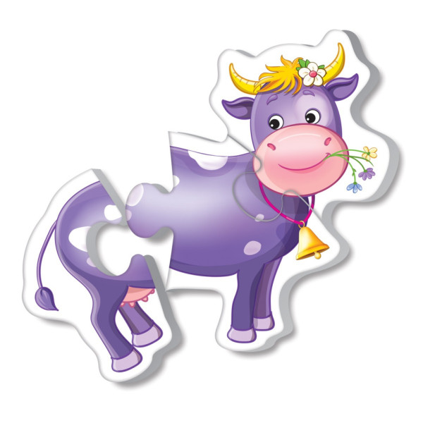 Дитячі бебі пазли "Ферма" VT1106-86 картинки - 4 шт (VT1106-86)