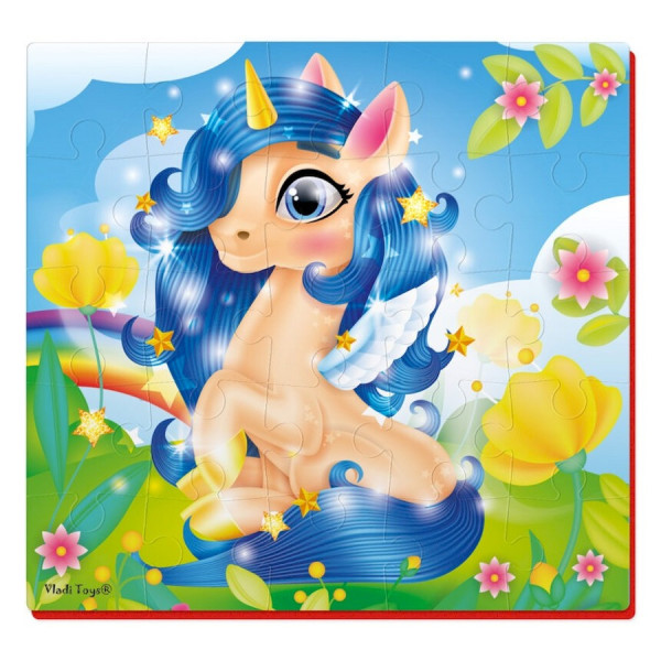 М'які пазли "Єдиноріжка" VT1109-07, 22 х 23 см (VT1109-07)