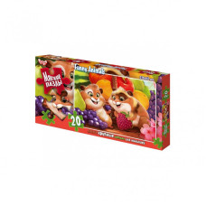 Мягкие пазлы "Хомяк" S20-09-13, 20 элементов (S20-09-13)