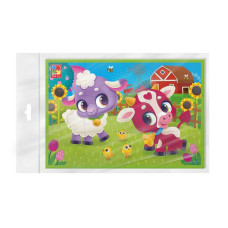 Дитячі розвиваючі м'які пазли "Корівка та овечка" VT1104-23 А5  (VT1104-23)