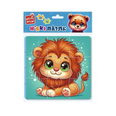 Дитячий м'який пазл "Левеня та ведмежатко" VT1102-39, 25 елементів (VT1102-39)