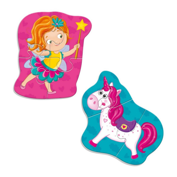 Дитячі магнітні пазли "Фея та єдиноріг" VT3208-30, 7 елементів (VT3208-30)