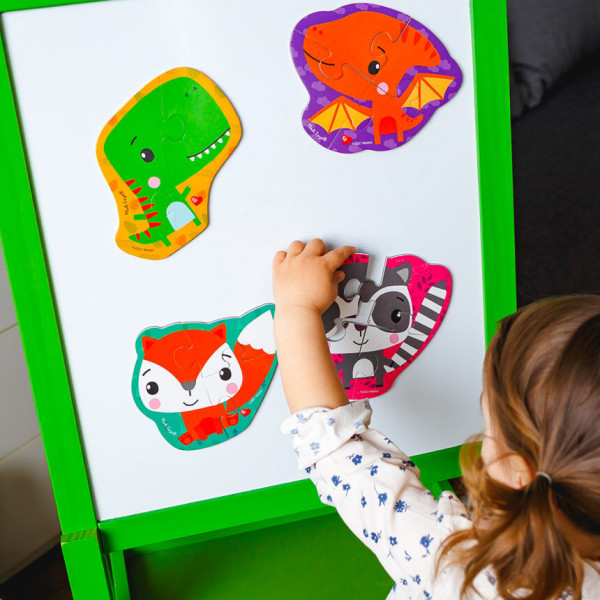 Магнітні бебі пазли "Динозаврики" Vladi Toys VT3208-16 (VT3208-16)