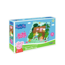 Магнітний пазл Свинка Пеппа "Чудовий день" Magdum МЕ 5031-07 (МЕ 5031-07)