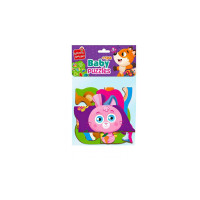 Пазлы макси с игрой Малыш Сможет «Лесные звери» Vladi Toys VT1722-22 Укр(VT1722-22)