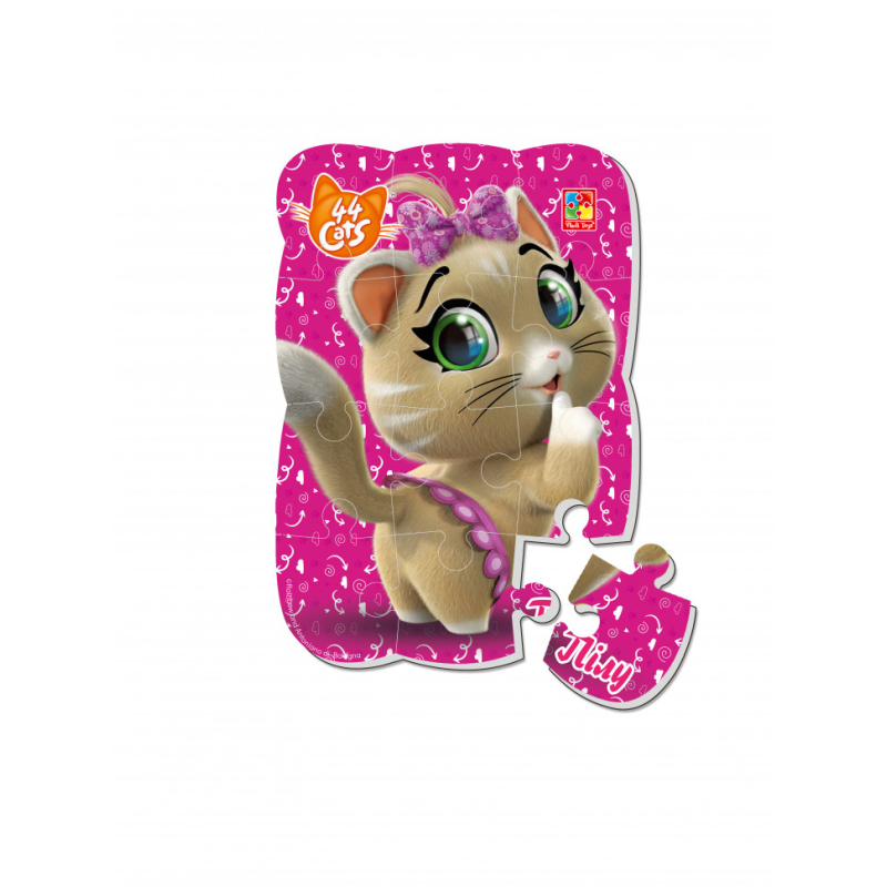 Пазли магнітні А5 "44 Cats. Пілу" VT3205-83 (укр)