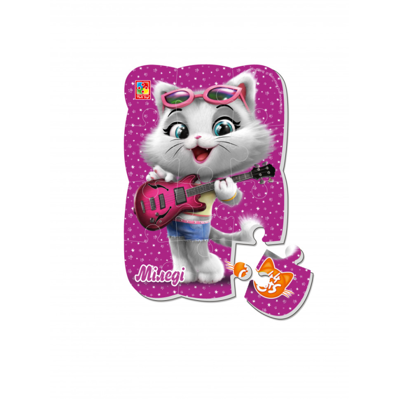Пазли магнітні А5 "44 Cats. Міледі" VT3205-81 (укр)