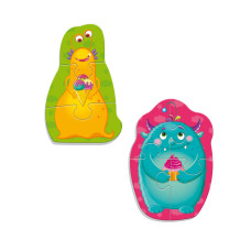 Магнітні бебі пазли "Монстрики" Vladi toys VT3208-31 (VT3208-31)