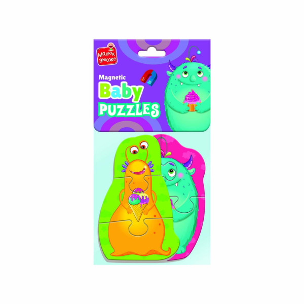 Магнитные беби пазлы "Монстрики" Vladi toys VT3208-31(VT3208-31)