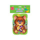 Магнітні пазли Малюк зможе "Ведмедик" Vladi Toys VT3301-04 А5, Укр