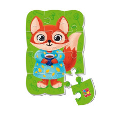 Детский магнитный пазл "Лиса" VT3205-92, 12 элементов(VT3205-92)