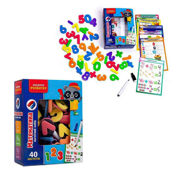 Игра настольная "Магнитный набор. Математика" VT5411-16(VT5411-16)