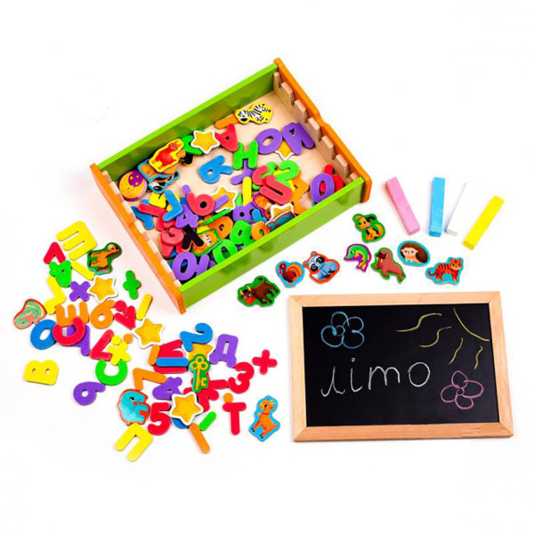 Игра настольная "Магнитный развивающий набор с доской" VT5411-17(VT5411-17)