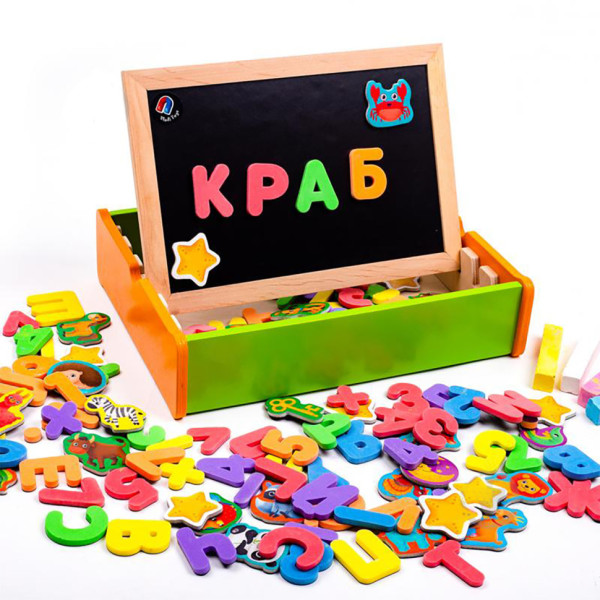 Игра настольная "Магнитный развивающий набор с доской" VT5411-17(VT5411-17)