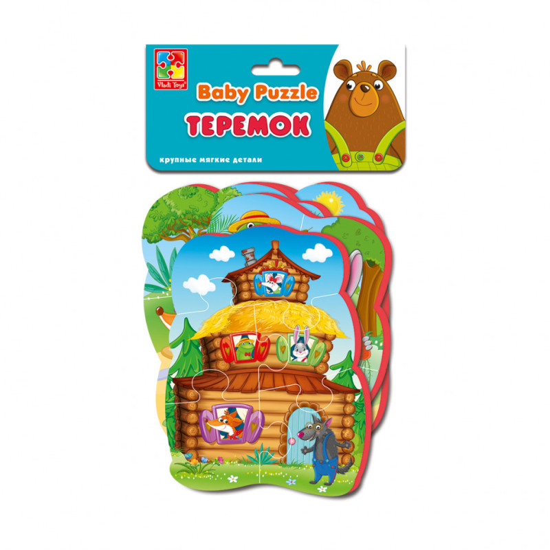 Дитячі бебі пазли "Теремок" VT1106-64 рос. мовою