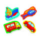 Детские пазлы Baby puzzle "Транспорт" Vladi toys VT1106-96