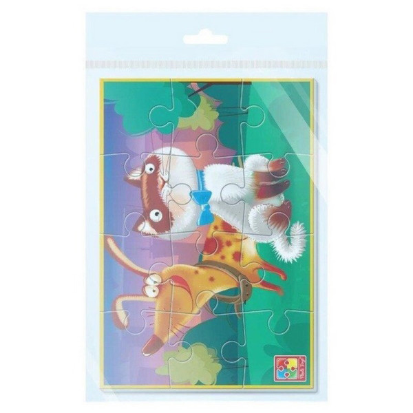 Дитячі розвиваючі м'які пазли "Котик та песик" VT1104-20 А5 (VT1104-20)