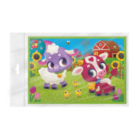 Дитячі розвиваючі м'які пазли "Корівка та овечка" VT1104-23 А5  (VT1104-23)