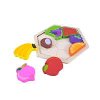 Дитячий дерев’яний пазл вкладиш "Фрукти" C9441-4  (C9441-4)