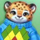 Розвиваючий пазл-вкладиш "Гепард" (ПСД289) PSD289 (ПСД289)