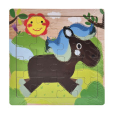 Дерев'яний пазл-вкладиш Конячка 73260-10, 16 деталей (73260-10)