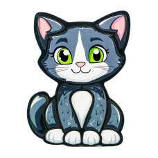 Дитячий пазл-вкладиш "Котик" Puz-22958, 13 елементів (Puz-22958)